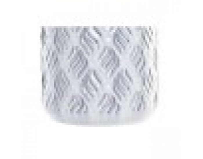 Ваза DKD Home Decor Порцелан Син Двуцветен Средиземноморско (15 x 15 x 46 cm)