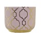 Ваза DKD Home Decor Порцелан Розов Златен Ориенталски (13 x 13 x 26 cm)