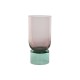 Ваза Home ESPRIT Двуцветен Кристал 15 x 15 x 32 cm