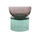 Ваза Home ESPRIT Двуцветен Кристал 15 x 15 x 32 cm