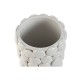 Ваза Home ESPRIT Бял Каменинов Средиземноморско 15,5 X 15,5 X 33,5 cm