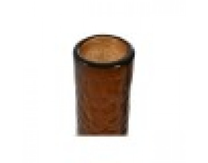 Ваза Home ESPRIT Кафяв Кристал Модерен 12,5 X 12,5 X 50,5 cm