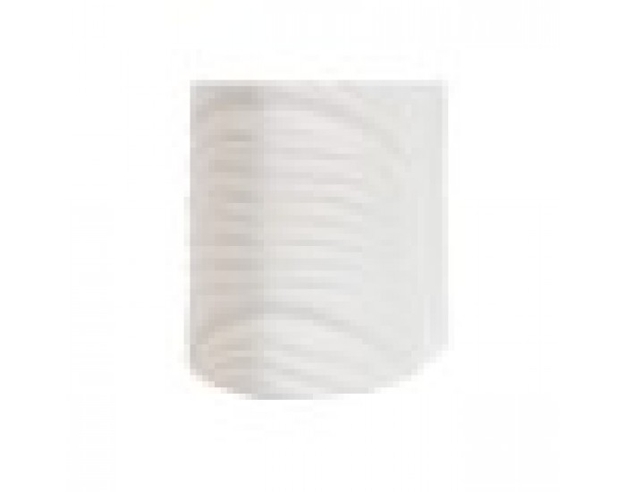 Ваза Home ESPRIT Бял Каменинов Тропически Лист на растение 21 x 10 x 50 cm