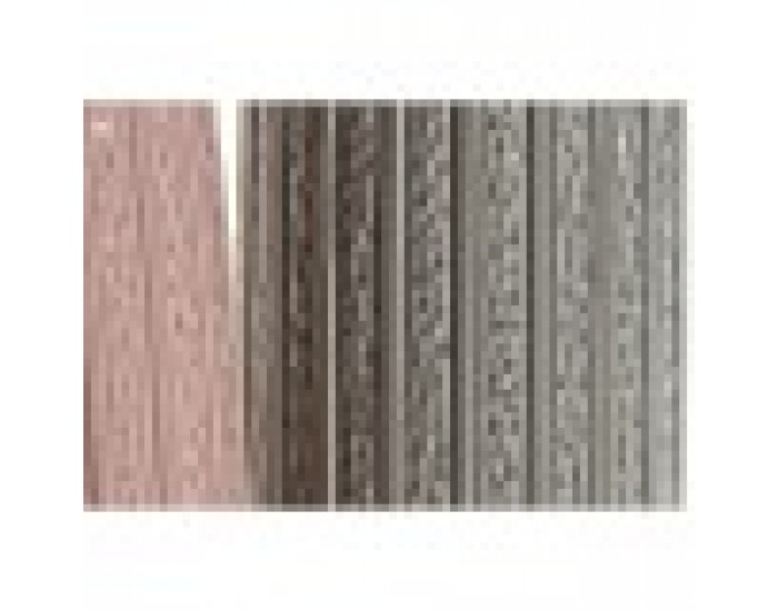 Ваза Home ESPRIT Розов Светло сив Порцелан 16 x 16 x 38 cm (2 броя)