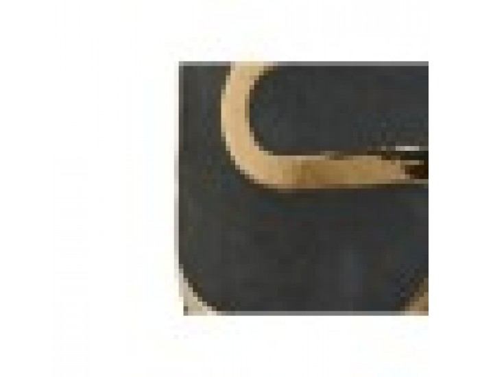 Ваза Home ESPRIT Сив Златен Каменинов Абстрактен Модерен 19 x 19 x 45 cm