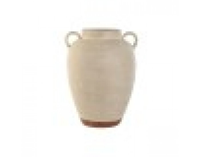 Ваза Home ESPRIT Бял Метал Традиционен 27 x 27 x 37 cm