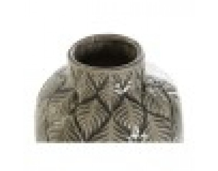 Ваза DKD Home Decor Зелен Сив Порцелан Ориенталски 16 x 16 x 40 cm (2 броя)