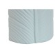 Ваза Home ESPRIT Небесно синьо Каменинов Тропически Лист на растение 22 x 15 x 70 cm