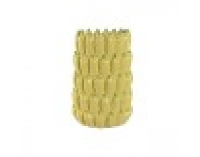 Ваза Home ESPRIT Жълт Керамика Каменинов Тропически 25 x 25 x 38 cm