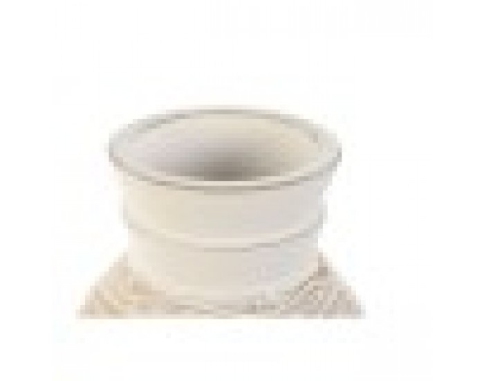 Ваза Home ESPRIT Бял Естествен Дърво манго Колониален 15 x 15 x 38 cm