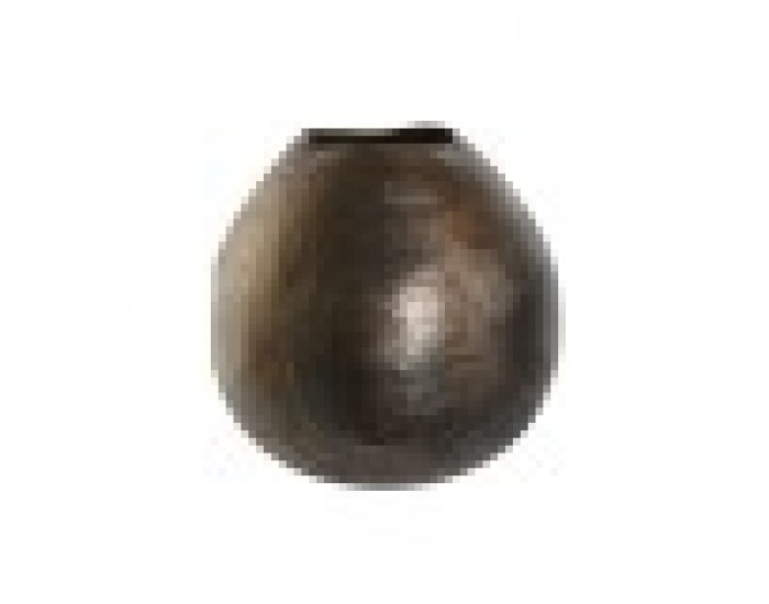 Ваза DKD Home Decor Бронз Златен Алуминий Завършек със състаряващо покритие 34 x 33 x 33 cm