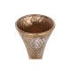 Ваза Home ESPRIT Златен Метал 18 x 18 x 97 cm