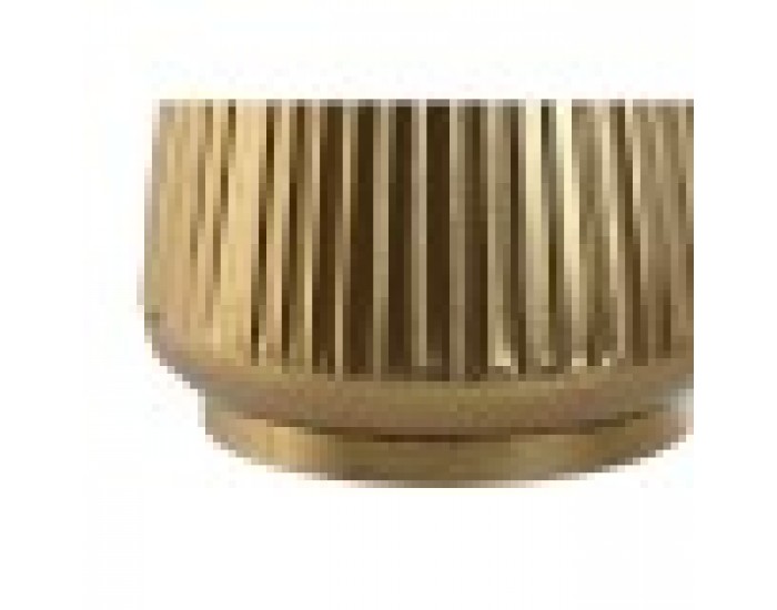 Ваза Home ESPRIT Златен Метал Модерен 29 X 29 X 57,5 cm