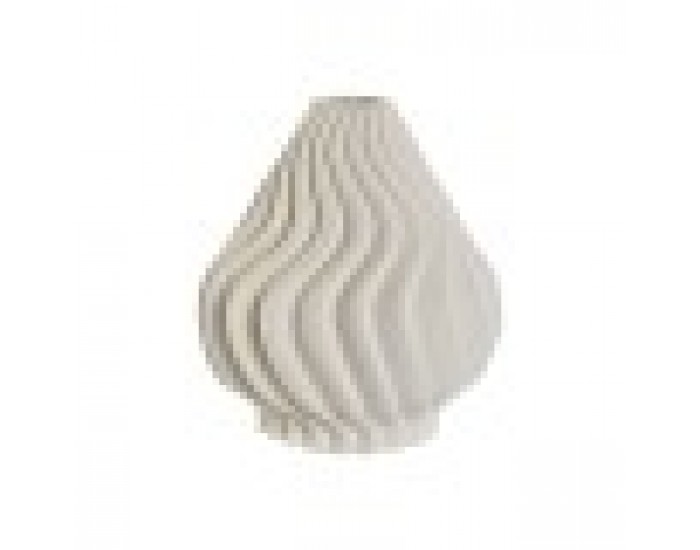 Ваза Home ESPRIT Бял Каменинов Модерен 22 x 22 x 26 cm
