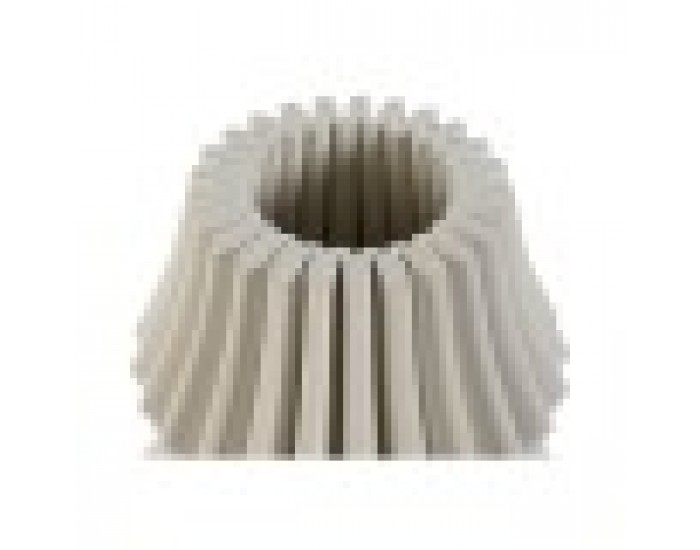 Ваза Home ESPRIT Бял Каменинов Модерен 15 x 15 x 22,5 cm