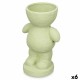 Декоративна фигурка Зелен Dolomite 16 x 25 x 12 cm (6 броя) Ваза