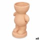 Декоративна фигурка Оранжев Dolomite 16 x 25 x 12 cm (6 броя) Ваза
