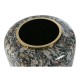 Ваза Home ESPRIT Зелен Златен Метал 33 x 33 x 35,5 cm