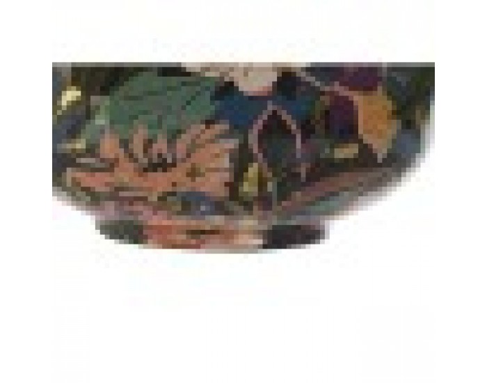 Ваза Home ESPRIT Многоцветен Метал 25 x 25 x 70 cm