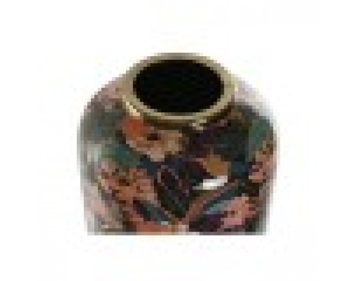 Ваза Home ESPRIT Многоцветен Метал 25 x 25 x 70 cm