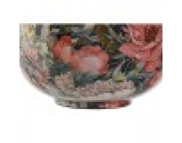 Ваза Home ESPRIT Многоцветен Розов Метал 25 x 25 x 69,3 cm