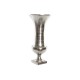 Ваза Home ESPRIT Сребрист Алуминий Модерен Чаша 28,5 X 28,5 X 61,5 cm