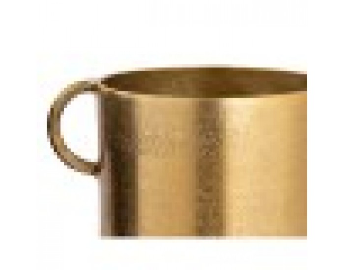 Ваза DKD Home Decor 25 x 18 x 41 cm Черен Златен Алуминий Модерен (2 броя)