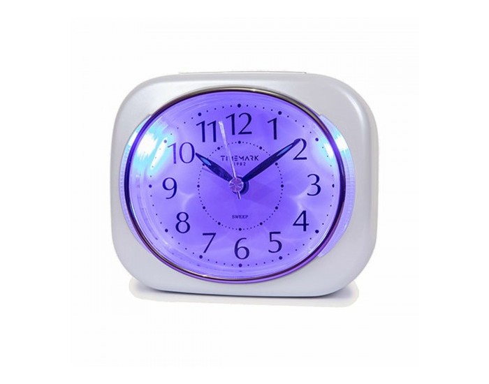 Аналогов будилник Timemark 10 x 8,5 x 4 cm Бял Пластмаса Класически
