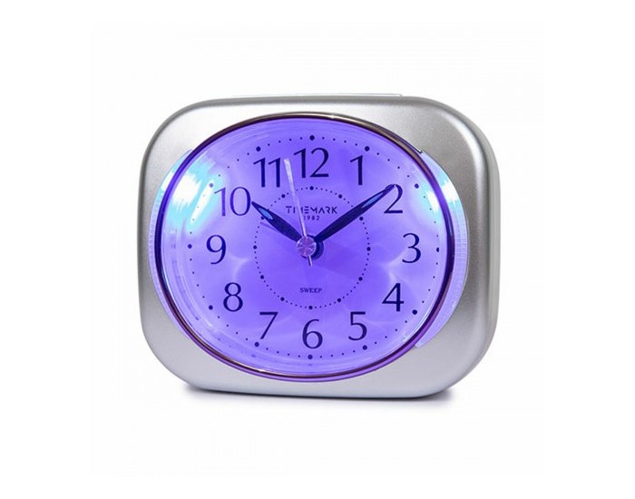 Аналогов будилник Timemark 10 x 8,5 x 4 cm Сребрист Класически