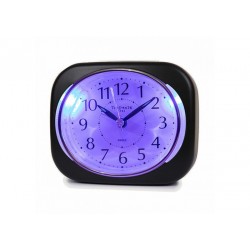 Ceas analogic deșteptător Timemark 10 x 8,5 x 4 cm Negru Plastic Clasic
