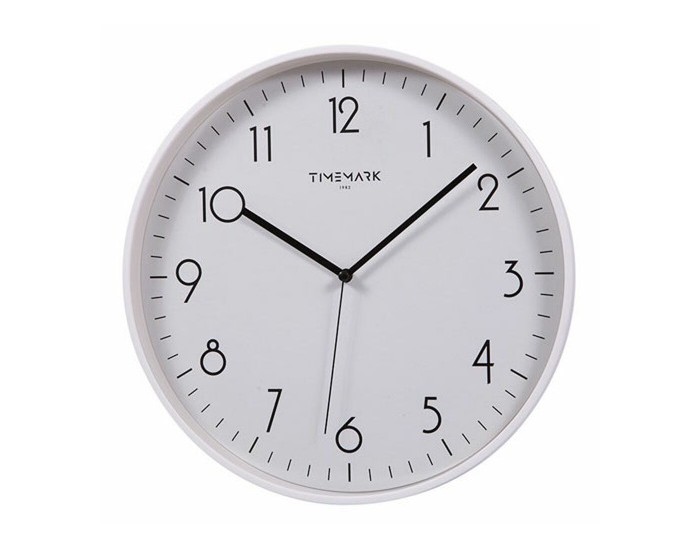 Стенен часовник Timemark Бял (30 x 30 cm)