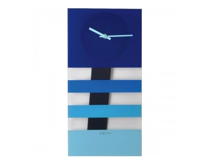 Стенен часовник Nextime 2855BL 38 x 19 cm