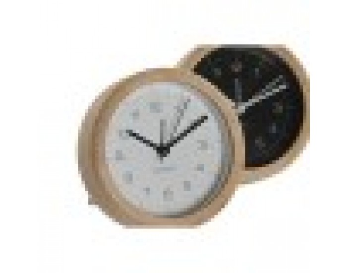 Lauakell Home ESPRIT Бял Черен Бамбук 10 x 4,3 x 10 cm (2 броя)