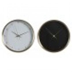 Lauakell DKD Home Decor 25,7 x 4,2 x 25,7 cm Дама Златен Алуминий (2 броя) - Comparare produse
