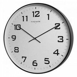 Стенен часовник Timemark Черен 50 x 50 cm - Ceasuri de perete și deșteptătoare