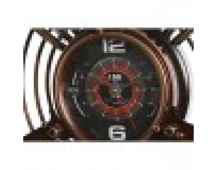 Стенен часовник Home ESPRIT Мед PVC Метал Витла 75,5 x 8 x 75 cm
