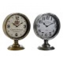 Lauakell DKD Home Decor Кристал Сребрист Златен Метал (20,5 x 13,5 x 28 cm) (2 броя) - Decorațiuni