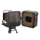 Lauakell Home ESPRIT Метал Кристал Дървен MDF Vintage 17 x 26 x 32,5 cm