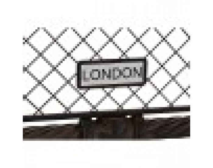 Стенен часовник Home ESPRIT Тъмно сив полипропилен Желязо 93 x 5 x 42 cm