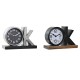 Lauakell DKD Home Decor Сребрист Черен Желязо OK (23 x 8 x 15 cm) (2 броя)