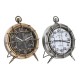 Lauakell DKD Home Decor Карта на Света Кристал Сребрист Черен Златен Бял Желязо (22 x 17 x 29 cm) (2 броя)