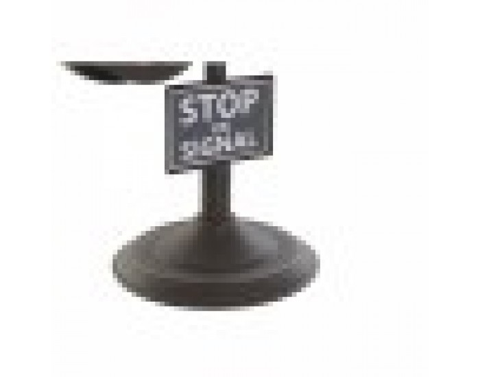 Lauakell DKD Home Decor Черен Кристал Желязо (36 x 22 x 52 cm)