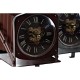 Lauakell DKD Home Decor Бургундия Фотоапарат Червен Тъмно сив Желязо Vintage (19 x 15 x 20 cm) (2 броя)