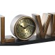 Lauakell DKD Home Decor Love Мед Сребрист Желязо (39 x 8 x 15 cm) (2 броя)