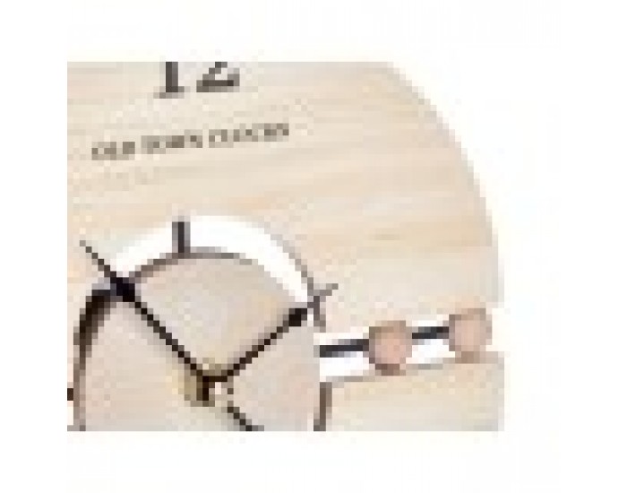 Lauakell Топки Черен Метал Дървен MDF 20,5 x 26,5 x 7 cm (6 броя)