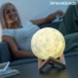 LED презареждаща се лампа Луна Moondy InnovaGoods - Decorațiuni