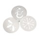 Комплект Коледни Шаблони (3 pcs) 144499 - Метал
