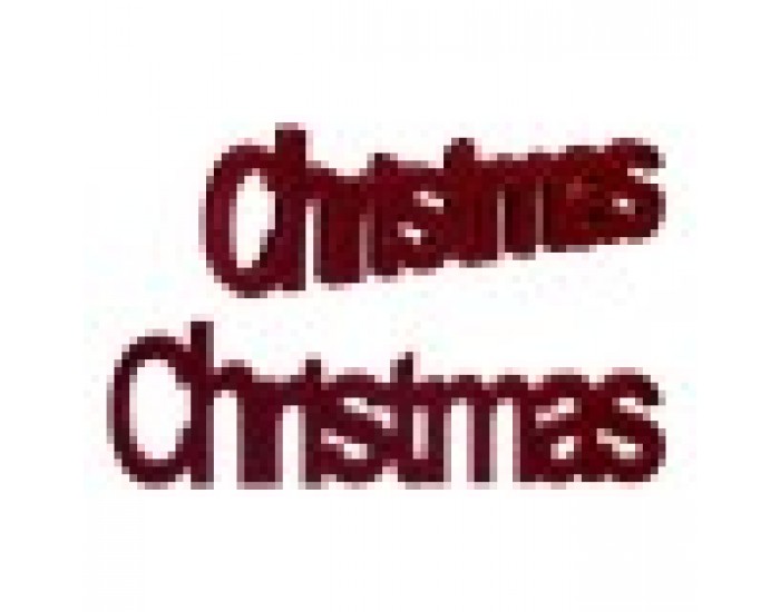 Декоративна фигурка Christmas Дървен Кадифе (11 x 2,5 x 36,5 cm)