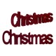 Декоративна фигурка Christmas Дървен Кадифе (11 x 2,5 x 36,5 cm)