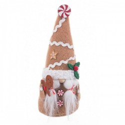Коледна Украса Бежов Многоцветен От пясък Състав момиче 8 x 6 x 19,5 cm - Rosanto christmas